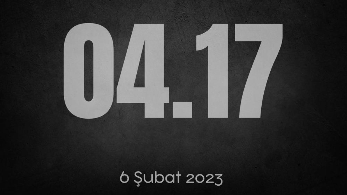 6 Şubat 2023 tarihinde Kahramanmaraş merkezli depremlerde hayatını kaybeden vatandaşlarımız için bir dakikalık saygı duruşunda bulunuldu.